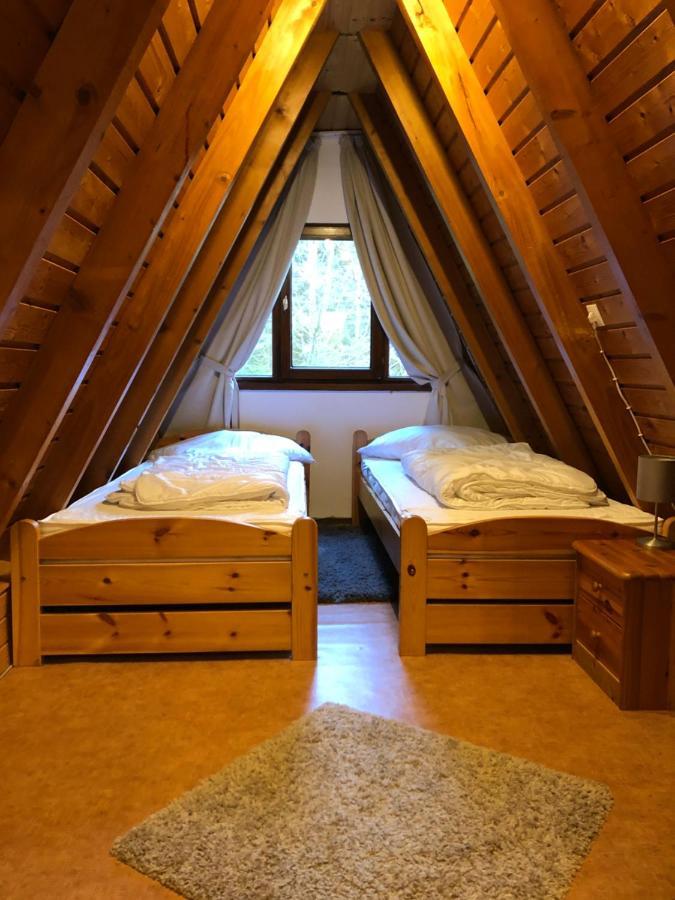 Ferienhaeuser Am Waldschloesschen 라우텐탈 외부 사진