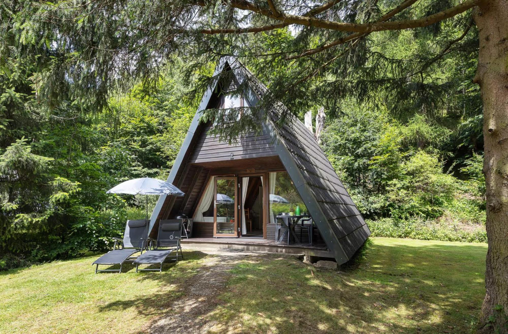 Ferienhaeuser Am Waldschloesschen 라우텐탈 외부 사진
