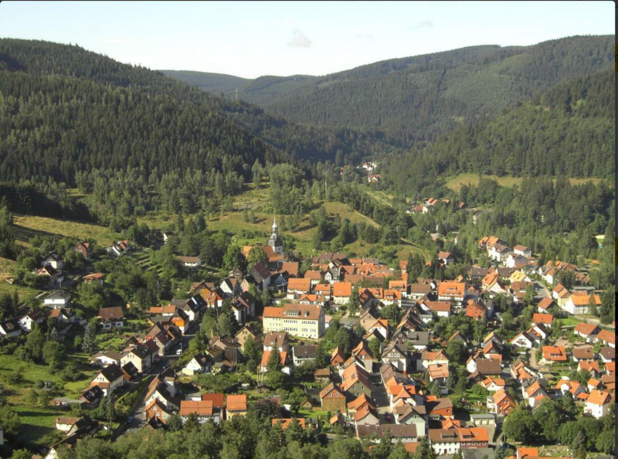 Ferienhaeuser Am Waldschloesschen 라우텐탈 외부 사진