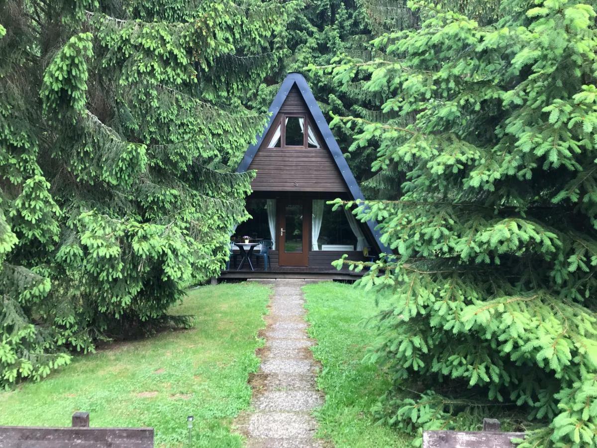 Ferienhaeuser Am Waldschloesschen 라우텐탈 외부 사진